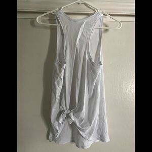 Lululemon tie back tank top